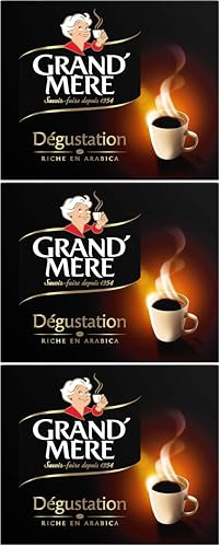 Grand Mère Café Moulu Dégustation (2x250G) (Lot de 3)