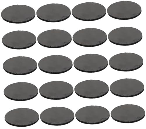 SWOOMEY Selbstklebende Klettstreifen 20 Paar 50x50mm Doppelseitig Für Auto Fußmatten Befestigung Unsichtbar Für Kfz Innenraum Stabilisierung