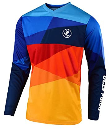 UGLY FROG Maglia da Ciclismo Estivi Uomo Maniche Lunghe in Poliestere 100% Traspirante Asciugatura Rapida Skin-Friendly Magliette MTB per attività All'aperto
