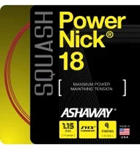 ASHAWAY PowerNick 18 Squash Set 1,15 mm – rot