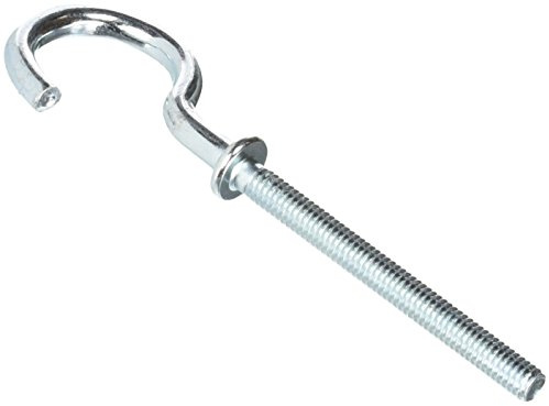 Molly M64406-XJ Crochets Ronds Ø 4 x 40 mm, Gris, Set de 6 Pièces