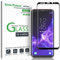 amFilm Galaxy S9 Plus Screen Protector Glass, Full Cover (3D Curved) Tempered Glass Screen Protector with Dot Matrix for Samsung Galaxy S9+ (Black)