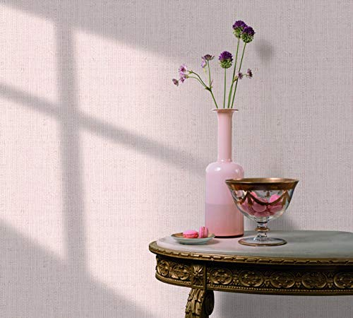 marburg Tapete Rosa Struktur Modern für Wohnzimmer Schlafzimmer oder Küche 100% Made in Germany PREMIUM QUALITÄT 10,05 x 0,53 m