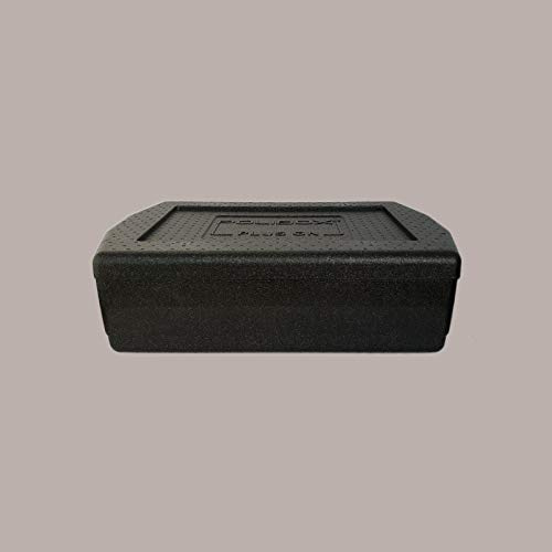 Lucgel Scatola Iso Termica Riutilizzabile GN4 Plus Nera 56x37H12cm