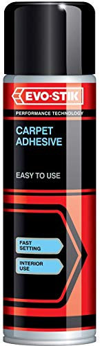 Evo-Stik 30812304 - Spray adhesivo para alfombra (500 ml), color ámbar