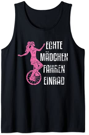 Einrad Fahren Kunststücke Tank Top