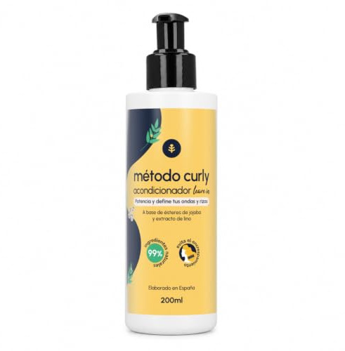 PLANETA HUERTO | Acondicionador Leave In Método Curly 200ml - Hidratación y Definición para Cabello Rizado