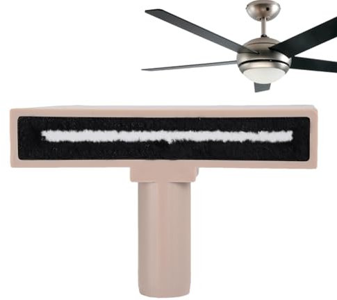 Fan Cleaning Brush - Ceiling Fundasting Wand, Fan Cleaning Tool | Ceiling Fan Duster Vacuum Cleaner Attachment, Lightweight Fan Wiper Duster, Wiper for Easy Cleaning Furniture, 7.01*4.21 Inches,