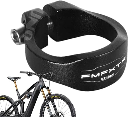 Fahrradsattelklemme,Fahrradsattelstützenklemmen | Hochfester Sattelrohr-Clip Fahrrad-Sattelstützen-Rohrclip - Schnellspanner-Sattelstützen-Kragen, robuste Sattelklemme für Mountainbike, Rennrad