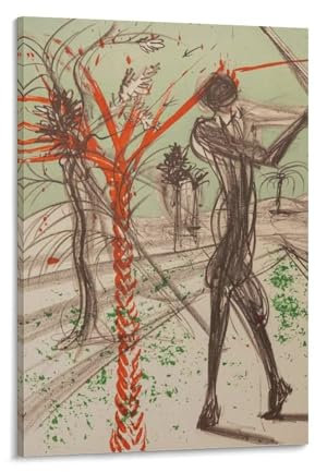 Berühmter Maler, Salvador Dali, hervorragendes Gemälde, Kunstposter (80), Kunstdruck auf Leinwand, Poster, Wandfarbe, Kunstposter, Dekoration, moderne Wohnkunstwerke, 30 x 45 cm