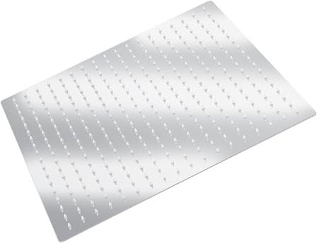 Pommeau de Douche à Effet de Pluie carré 20 Pouces Pommeau de Douche Moderne en Acier Inoxydable 50x50cm Pommeau de Douche à Effet de Pluie carré Pommeau de Douche à Effet de