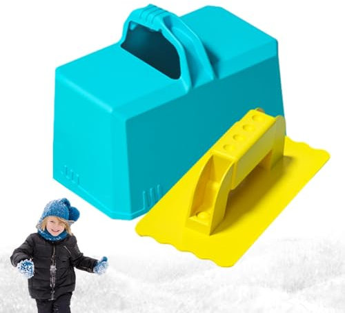 Generisch Schneeball-Maker-Spielzeug, Schneeball-Maker-Werkzeug | Outdoor-Spielzeug Schneeballform | -Pinguin- -Schneeformer-Formen mit Griff, Winterspielzeug, Sandspielzeug für Kinder und Erw