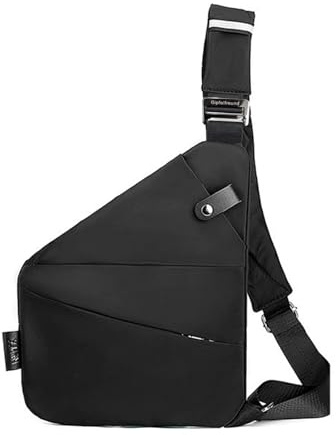 Gipfelfreund Anti Diebstahl Tasche, Diebstahlsichere Tasche, Crossbody Bag, Umhängetasche Damen, Damen-Schultertaschen, Brusttasche Herren, Sicherheitstasche Reise für Herren