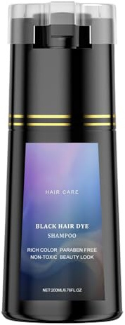Shampoo tintura per capelli bionda bionda, shampoo da colorare per capelli grigi | Shampoo da parrucchiere a colori alla moda 200ml | Accessori cosmetici del prodotto