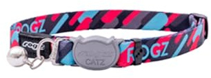 ROGZ Fusion Katzenhalsband mit Sicherheitsschnalle (Geo Türkis)
