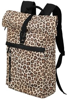 Travelite Handgepäck Rucksack, Laptop Rucksack 15,6 Zoll, BASICS, Reiserucksack Rolltop Funktion, 60 cm, 35 Liter