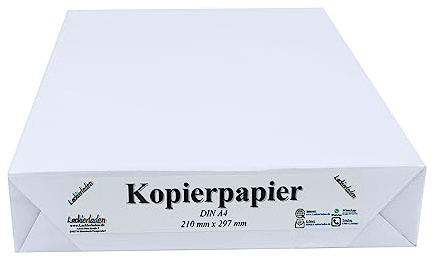 Kopierpapier DIN A4 holzfrei weiß 500 Bl