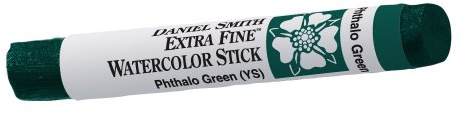 DANIEL SMITH Extra Fine Watercolor Paint, 12ml Stick, Phthalo Green(Yellow Shade), 284670026