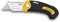 3 Claveles Cutter Navaja Plegable 10 CM. Zinc-Alloy PP+TTR 3C Cúter, Acero, Multicolor