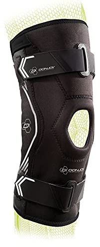 DONJOY PERFORMANCE Bionic Drytex - Rodillera con bisagras - DP181KB01-BLK-XL, XL