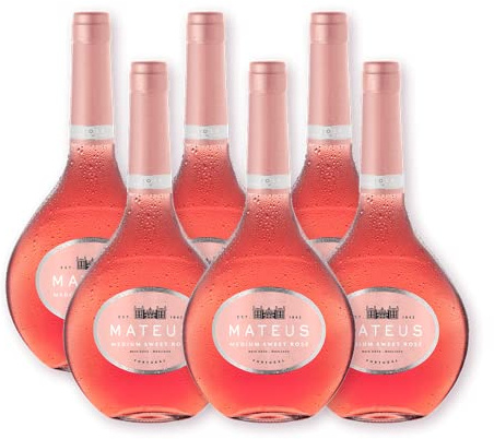 Mateus Medium Sweet - Vin Rosé - Lot de 6