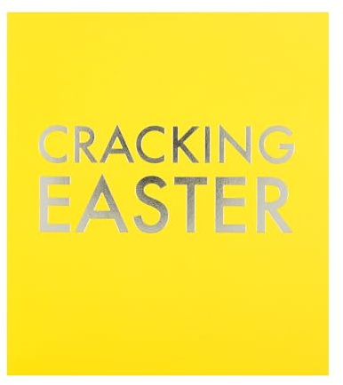 Påskkort från Hallmark - Foiled Text Design