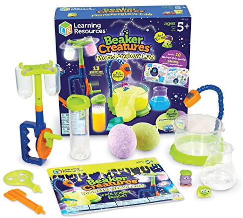 Learning Resources Beaker Creatures Monsterglow Lab Set, STEM, Science Experiment Toy, Ages 5+