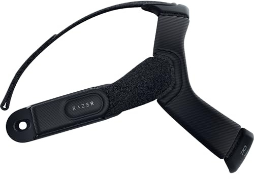 Razer Head Strap System - Ergonomisches VR-Kopfriemen-System für Meta Quest 3 - Verstellbares bequemes Kopfband mit ResMed-Technologie (Optimale Gewichtsverteilung, Slip-On-Design) Schwarz