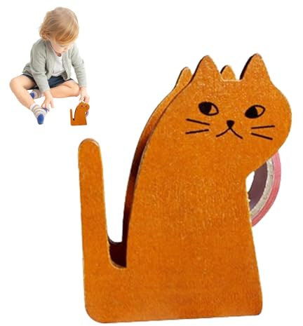 1 Stück Klebebandhalter-Spender – Katzen-Klebebandabroller, Klebebandschneider | Retro-Klebebandschneider aus für den Schreibtisch zu Hause, Schreibtisch-Klebebandabroller für Studenten