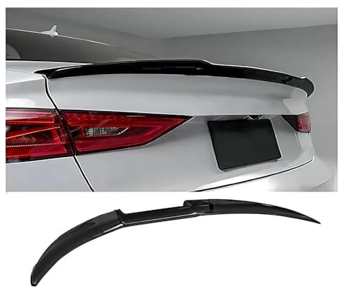 Lhuayeu Car Rear Spoilers for Mercedes W117 C117 CLA 200 CLA 220 CLA 250 CLA 45 2013-2018, Car Trunk Tail Wing Spoiler Modified Shape Body Decoration Accessories,B/Bright Black