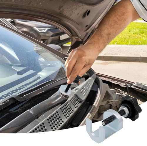 VBGURR Herramienta de extracción de parabrisas, herramienta de extracción de brazo de limpiaparabrisas de acero, herramienta de extracción universal y extractor de rodamientos pequeños