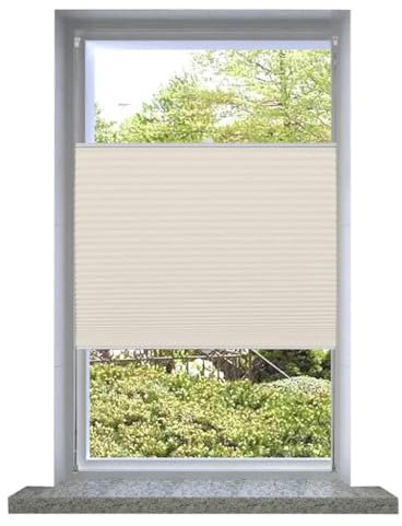 Furniture Select Plissee-Rollo, 40 x 100 cm, cremefarben