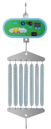 WOQLIBE Elektrische Babyschaukel Controller - bis zu 20 kg - 12W Motor Federwiege mit Einstellbar Timer Geräuscharm - Elektrisch für Babywiege und Babyhängematte