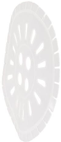 Replacement Spinner Cover for Washing Machine and Dryer, 25cm Plastic | White Universal Part for Laundry Room Use, Shape Retention Design, Machine and Dryer Accessory