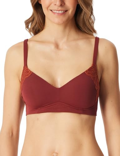 Schiesser Dam mjuk BH med skal i jersey – unik premium, Siena, 70C