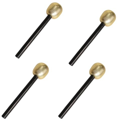 Storage Bag Set di 4 microfoni finti luccicanti per amanti della musica rock band e karaoke notte celebrazioni di compleanno Game Show host falso microfono giocattolo