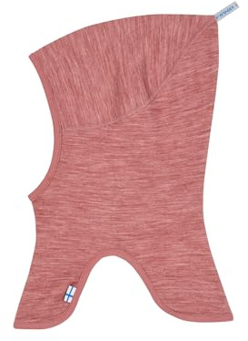 Finkid Luola Soft - Kinder Schlupfmütze - Wintermütze mit Kragen aus Doubleface Wolljersey für Mädchen und Jungen