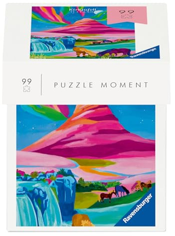 Ravensburger Puzzle Moment 12001772 - Island - Kompaktes 99 Teile Puzzle, ideal zur Entspannung und als kreative Auszeit vom Alltag, für Puzzle-Freunde ab 12 Jahren