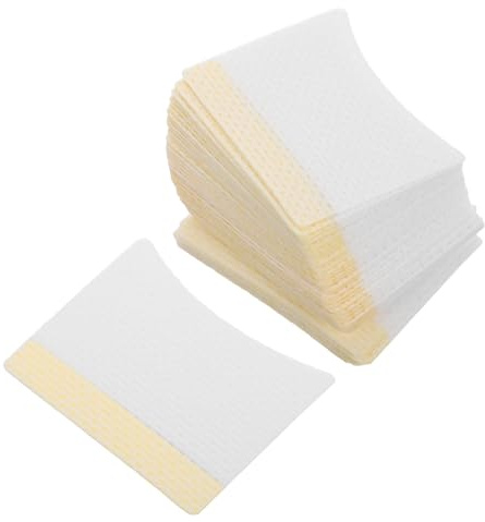 PLAFOPE 40 piezas Unidades Discos de Algodón Suaves para Eliminación de Extensiones de Pestañas y Maquillaje Almohadillas Faciales Protectoras para Cuidado y Uñas para Salones de
