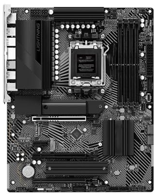 Pc Motherboard Fit For ASRock X670E PG LIGHTNING Motherboard X670 Support 7900 7800X3D 7700 7600X 7500F CPU DDR5 7200MHz M.2 PCIe 5.0 AM5 Mainboard