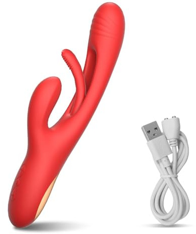 𝖼𝗅𝗂𝗍𝗈𝗋𝗂𝖽𝗂𝖾𝗇 Suceur Pour Femme Mini 𝐕ibràtëur De Rouge à Lèvres,USB,12 Vitesses,Mini VibröṂàsṣeürs pour Femmes Etanche Portable J7