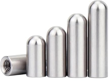 PULaif Passstift mit Innengewinde, 304 Edelstahl Innengewinde Zylindrische Ortung Passstifte M3 M4 M5(M4X60(5pcs))