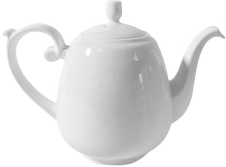 SUPVOX Bollitore per Tè in Ceramica Capacità Generosa e Design Europeo, Teiera Pratica per Uso Quotidiano in Porcellana Elegante
