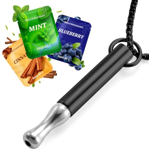 J.Fée Set Di Trainer Respiratori Indossabili, Comprensivo Di 15 Filtri.