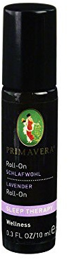 PRIMAVERA Schlafwohl Aroma Roll-On bio 10 ml - Lavendel-, Vanille und Neroliduft - Aromatherapie für Unterwegs - entspannend - vegan