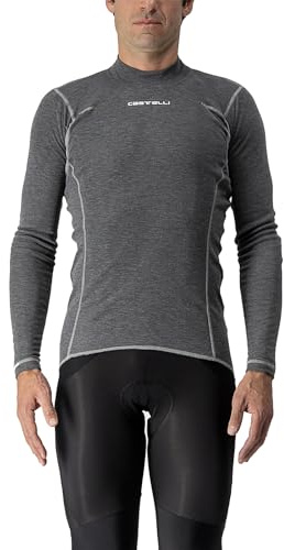 Castelli - Flanders Warm Long Sleeves, Color Gris, Talla S