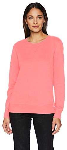 Amazon Essentials Mujer Sudadera con Cuello Redondo de Forro Polar (Disponible en Tallas Grandes)