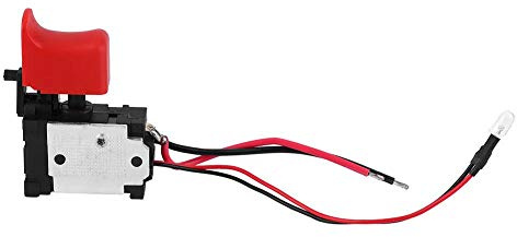 Interruptor de taladro eléctrico Control de velocidad Seguro y estable Pequeño interruptor de gatillo de luz Interruptor de gatillo de taladro Trabajador de taller de reparación para
