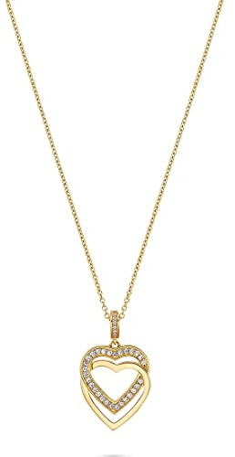 JETTE Damen-Kette 925er Silber 39 Zirkonia 32018216