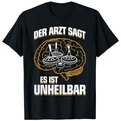 ...es ist unheilbar - Eisstock Stocksport Eisstockschießen T-Shirt